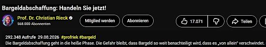 Das Vorgehen bei der Abschaffung des Bargeldes